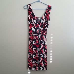 jon & anna knee length sleeveless dress.